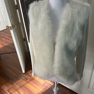 stunning faux fur sweater 
a must have